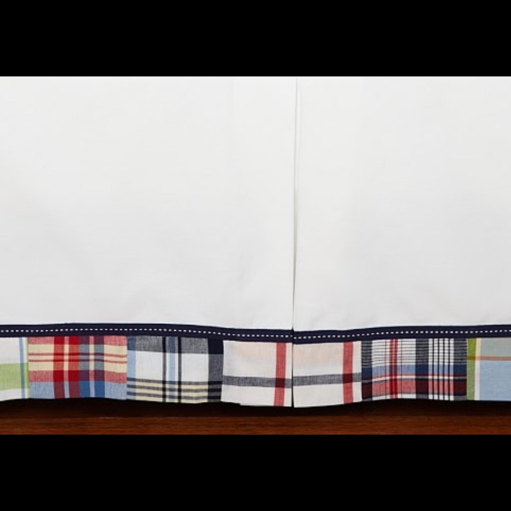 NIB- Pottery Barn Crib Skirt